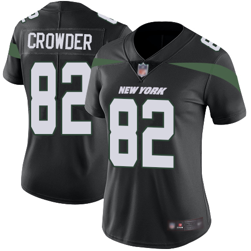 New York Jets Limited Black Women Jamison Crowder Alternate Jersey NFL Football 82 Vapor Untouchable